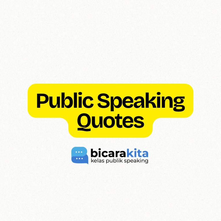 Public Speaking Quotes