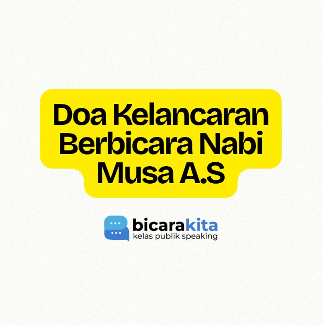 doa kelancaran berbicara